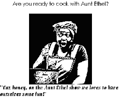 Aunt Ethel Table Tent
